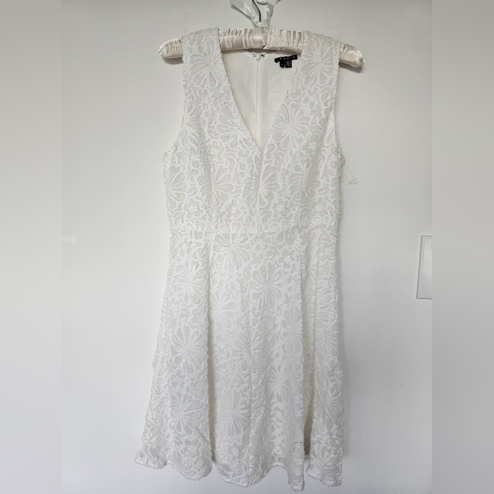 Theory White Dress Size 2